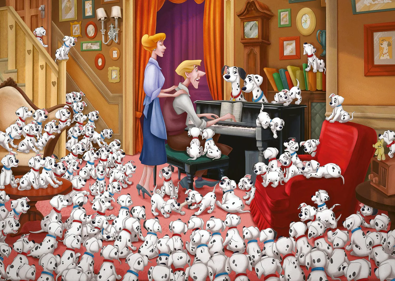 101 Dalmatians (1000 pc Puzzle) - Image 3