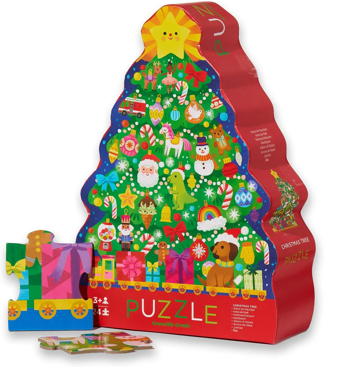 24 Pc Puzzle - Christmas Tree - Image 3