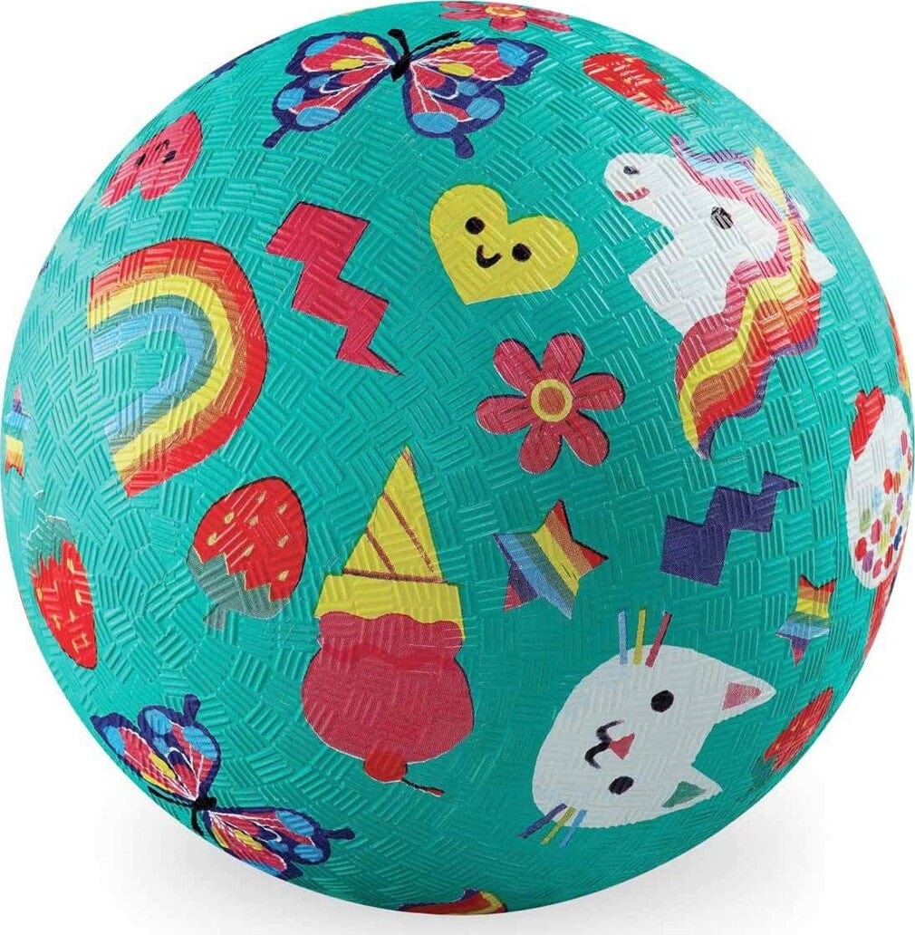 7" Playground Ball - Smiley - Image 2