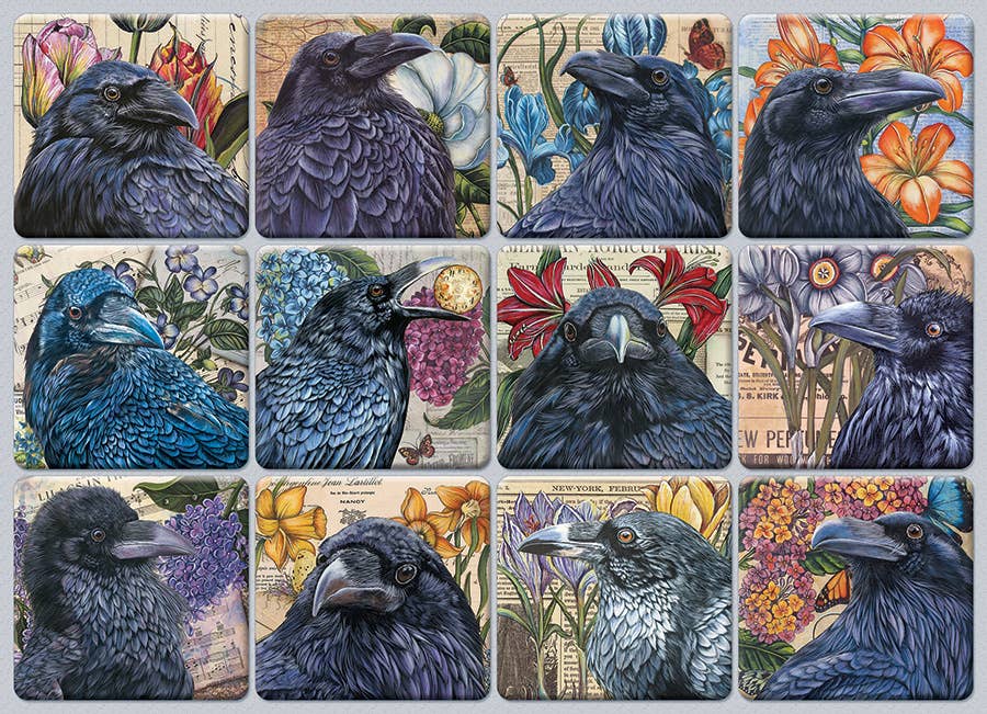 A Constable of Ravens - 1000pc puzzle - Image 2