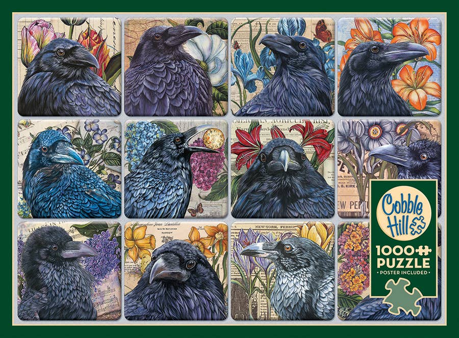 A Constable of Ravens - 1000pc puzzle - Image 3