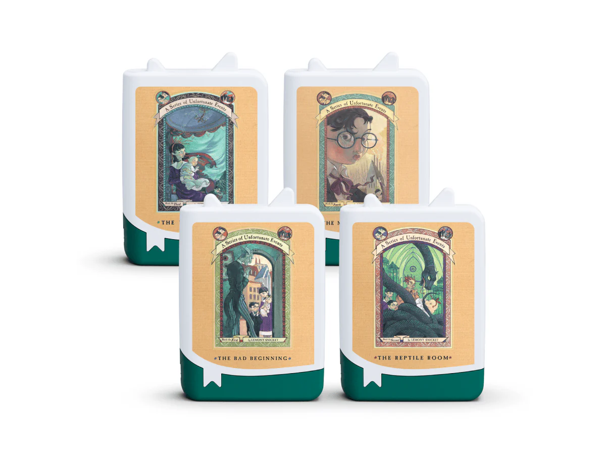 A Series of Unfortunate Events Audiobook Tonies - 4 Pack