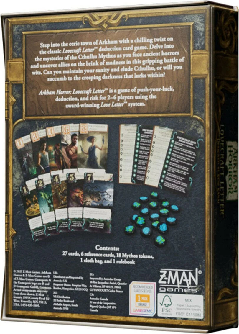 Arkham Horror Lovecraft Letter - Image 3