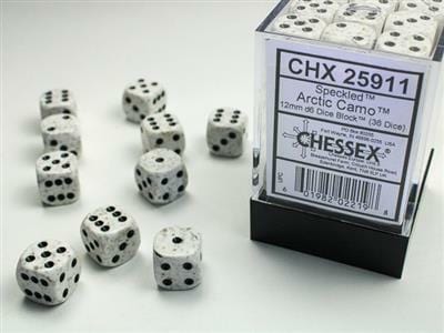 Speckled® 12mm D6 Arctic Camo™ Dice Block™ (36 dice) - Image 3