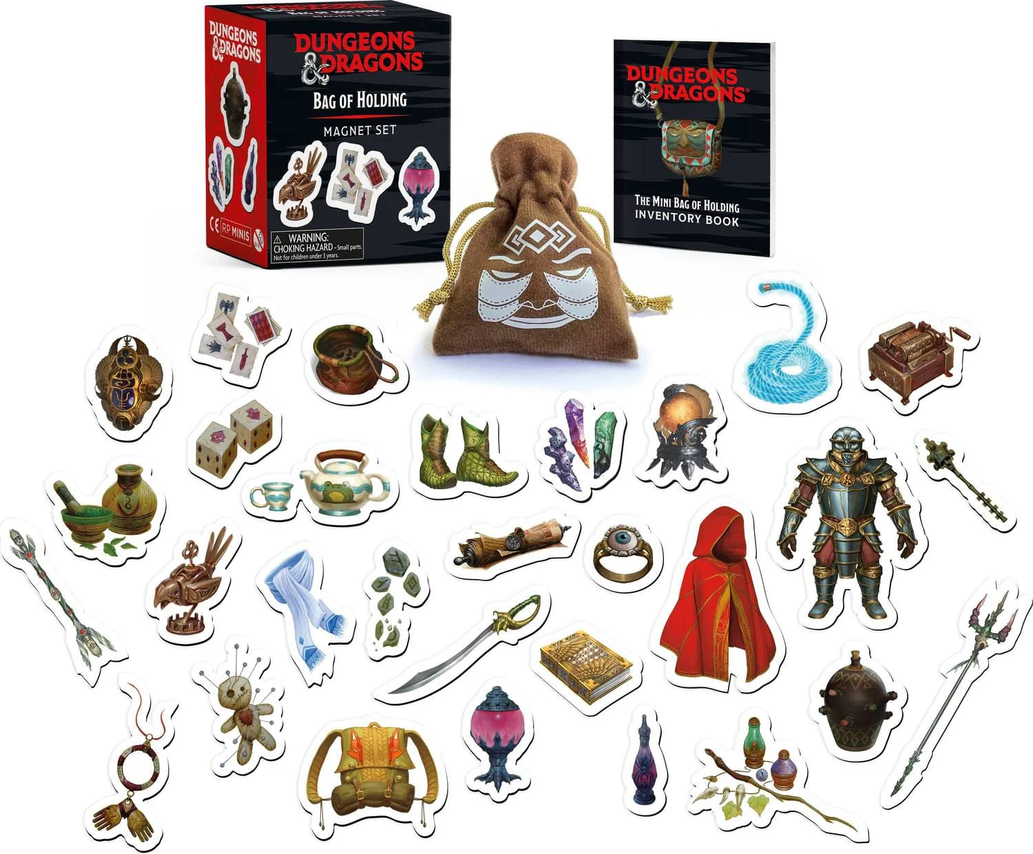 Dungeons & Dragons: Bag of Holding Magnet Set - Image 3