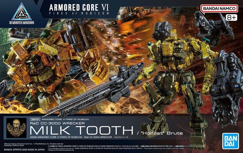 Bandai 5068575 - 30mm Armored Core VI Wrecker Model Kit