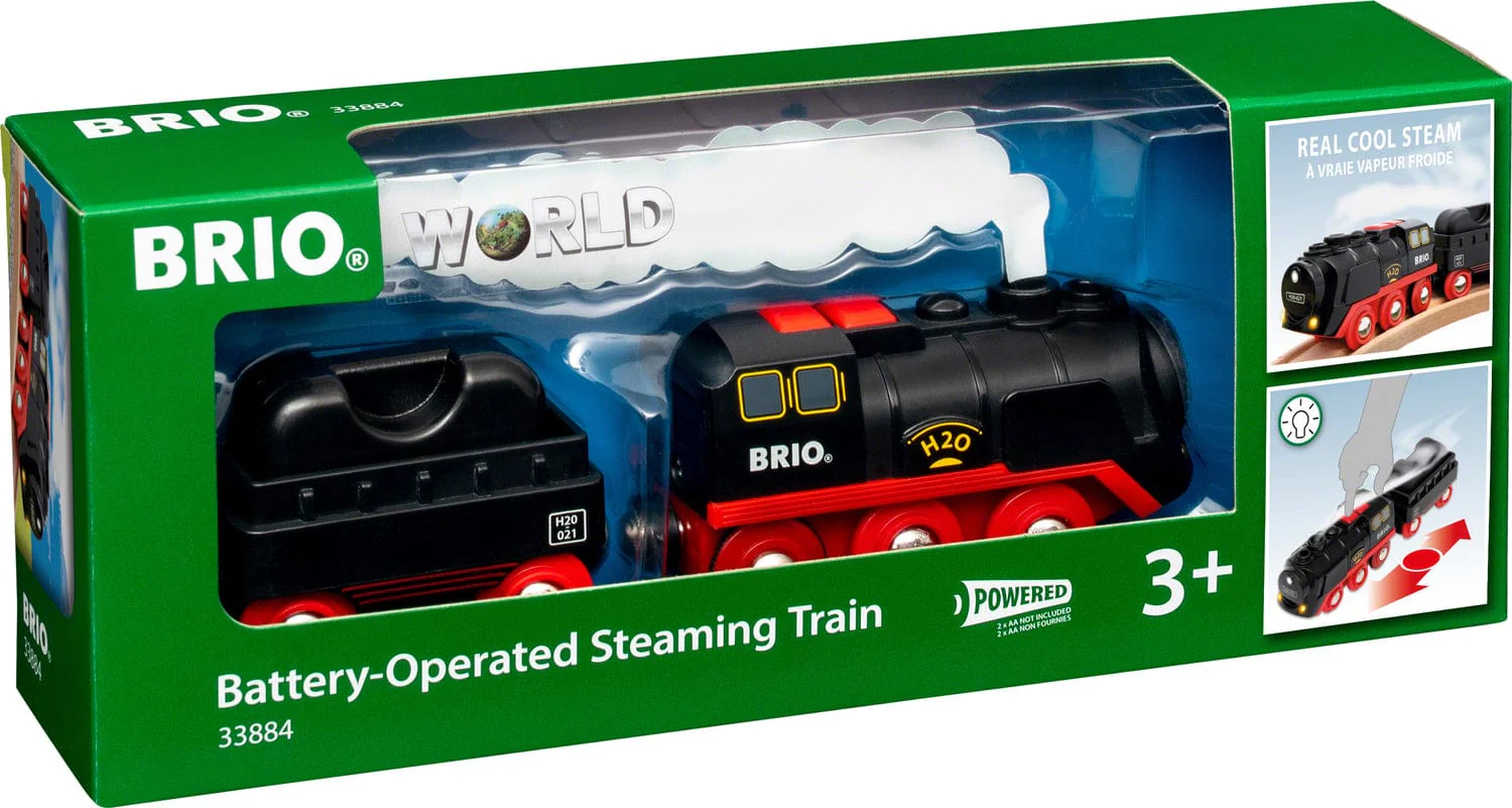 BRIO Battery Operated Steam Train - Image 6