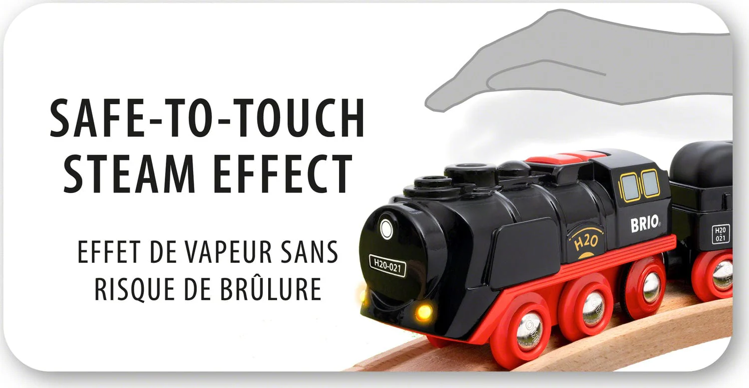 BRIO Battery Operated Steam Train - Image 9