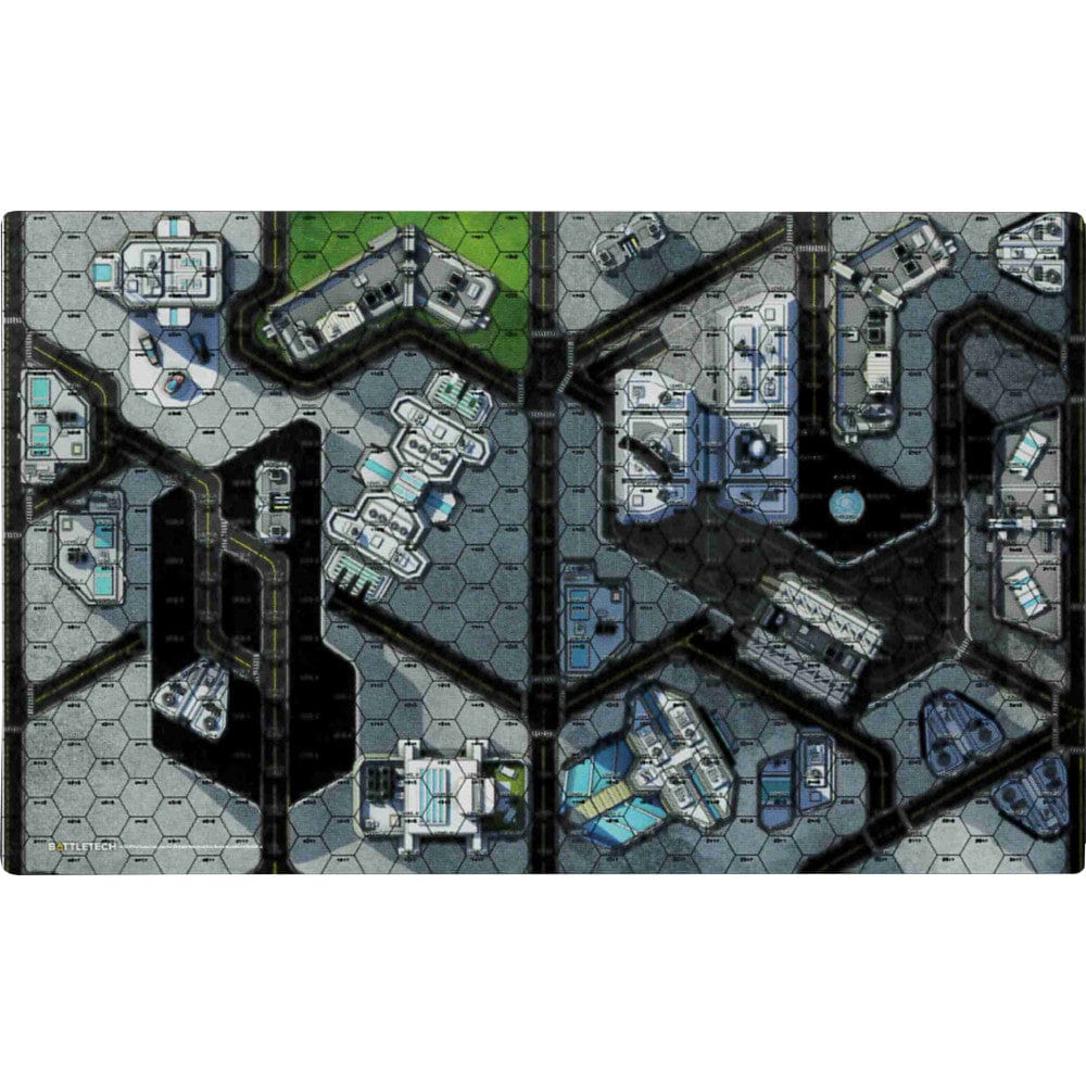 BattleTech BattleMat: City - HPG Heliport/Plaza - Image 3