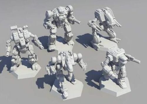 Battletech Clan Striker Star - Image 2