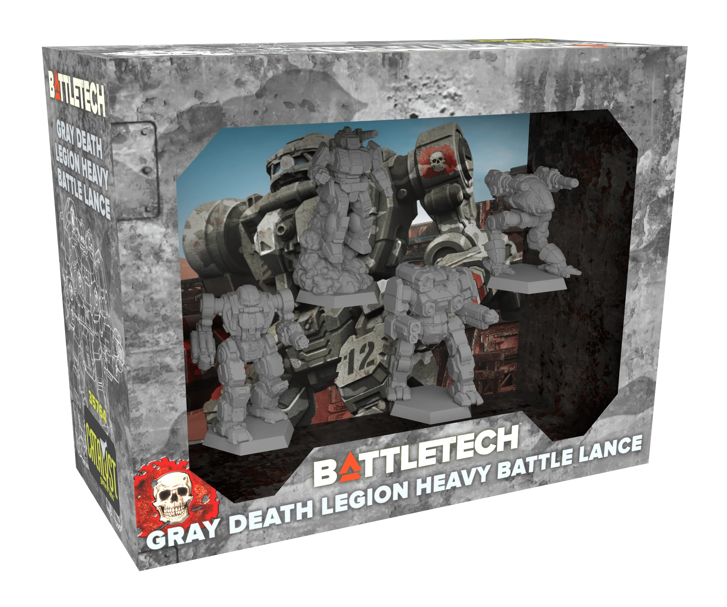 BattleTech: ForcePack: Gray Death Legion Heavy Battle Lance