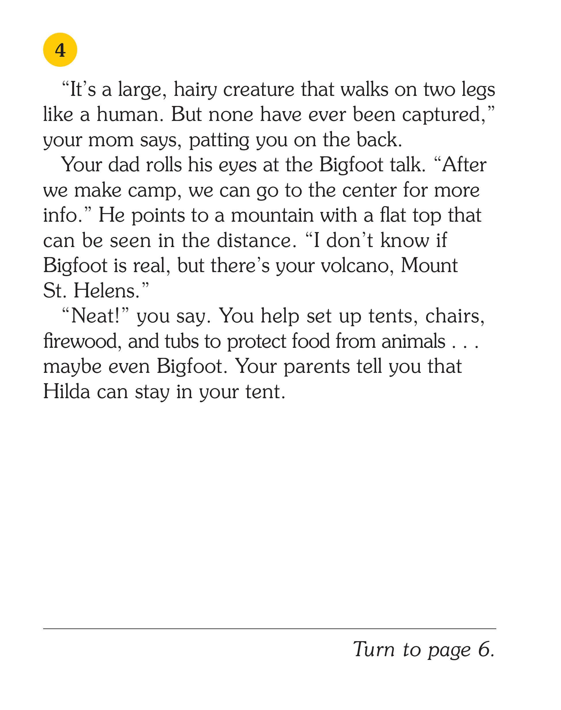 Big Bigfoot's Secret Vacation, Children's Book - Image 5