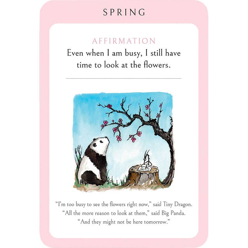 Big Panda and Tiny Dragon Affirmation Cards - Image 3
