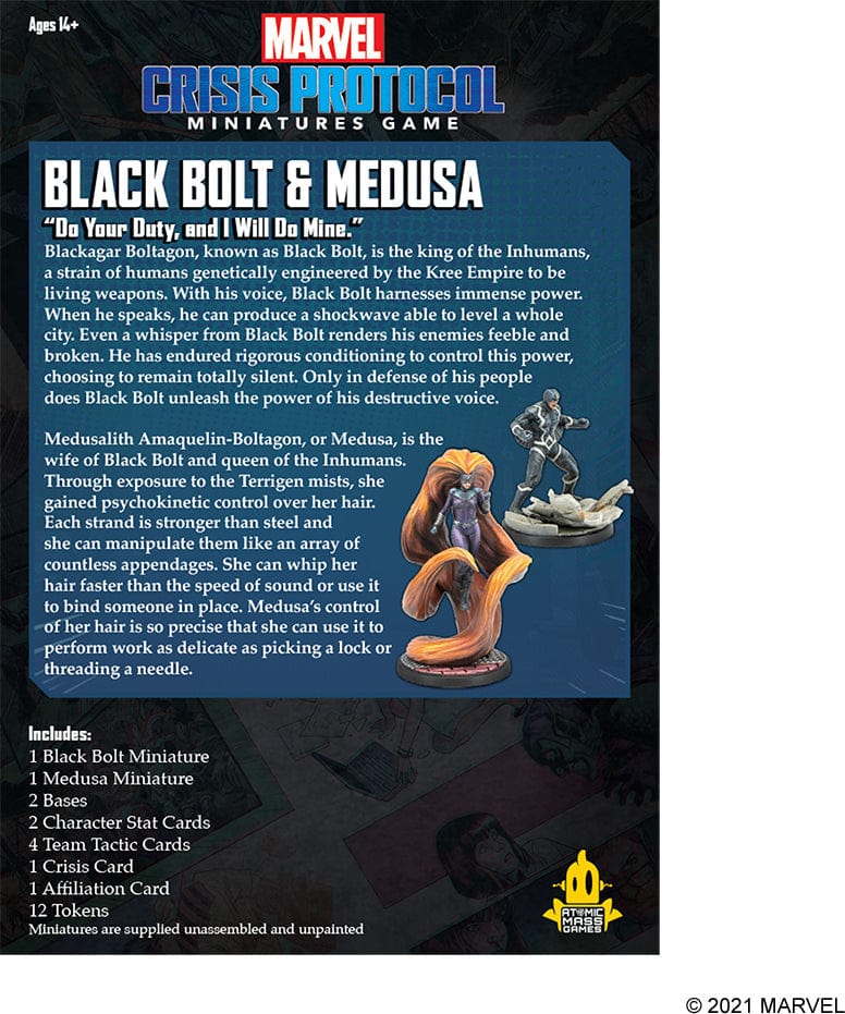 Marvel Crisis Protocol: Black Bolt and Medusa - Image 4