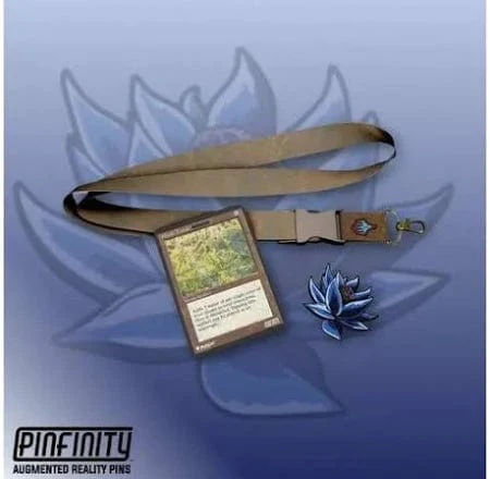 Black Lotus Pin and Lanyard Set - Image 2