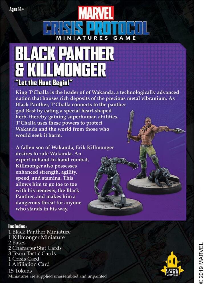 Marvel Crisis Protocol: Black Panther and Kilmonger - Image 6
