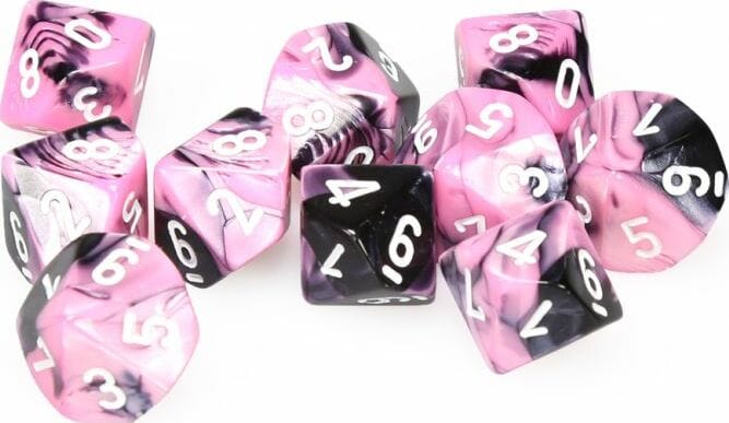 Black Pink/White 10d10 Set - Image 3