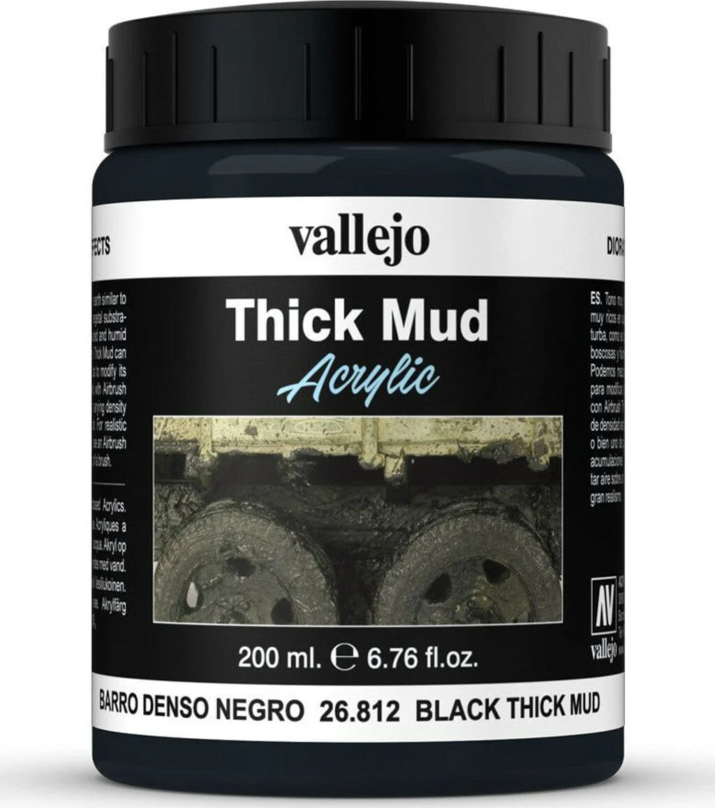 Black Thick Mud 200ml - Image 2