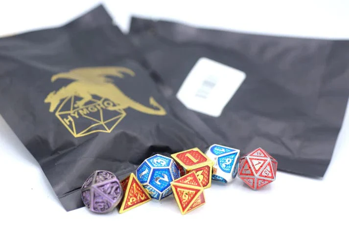 Blind Bag of Assorted 7 Metal Dice Set - Image 2