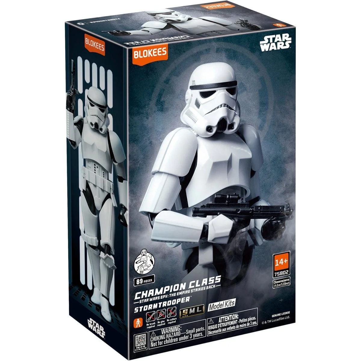 Blokees Star Wars Champion Class 02 Stormtrooper Model Kit - Image 7