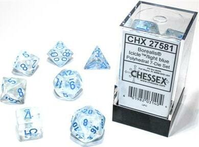 Borealis® Polyhedral Icicle™/light blue Luminary™ 7-Die Set - Image 2