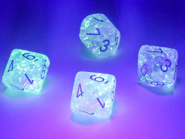 Borealis Icicle Light Blue d10 Set - Image 2