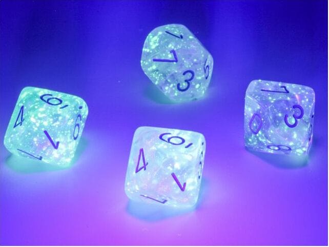 Borealis Icicle Light Blue d10 Set - Image 4