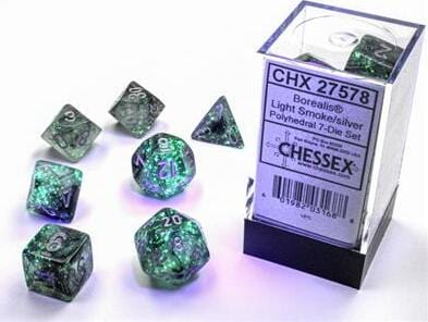 Borealis Light Smoke/silver Luminary Polyhedral 7-Die Set - Image 8
