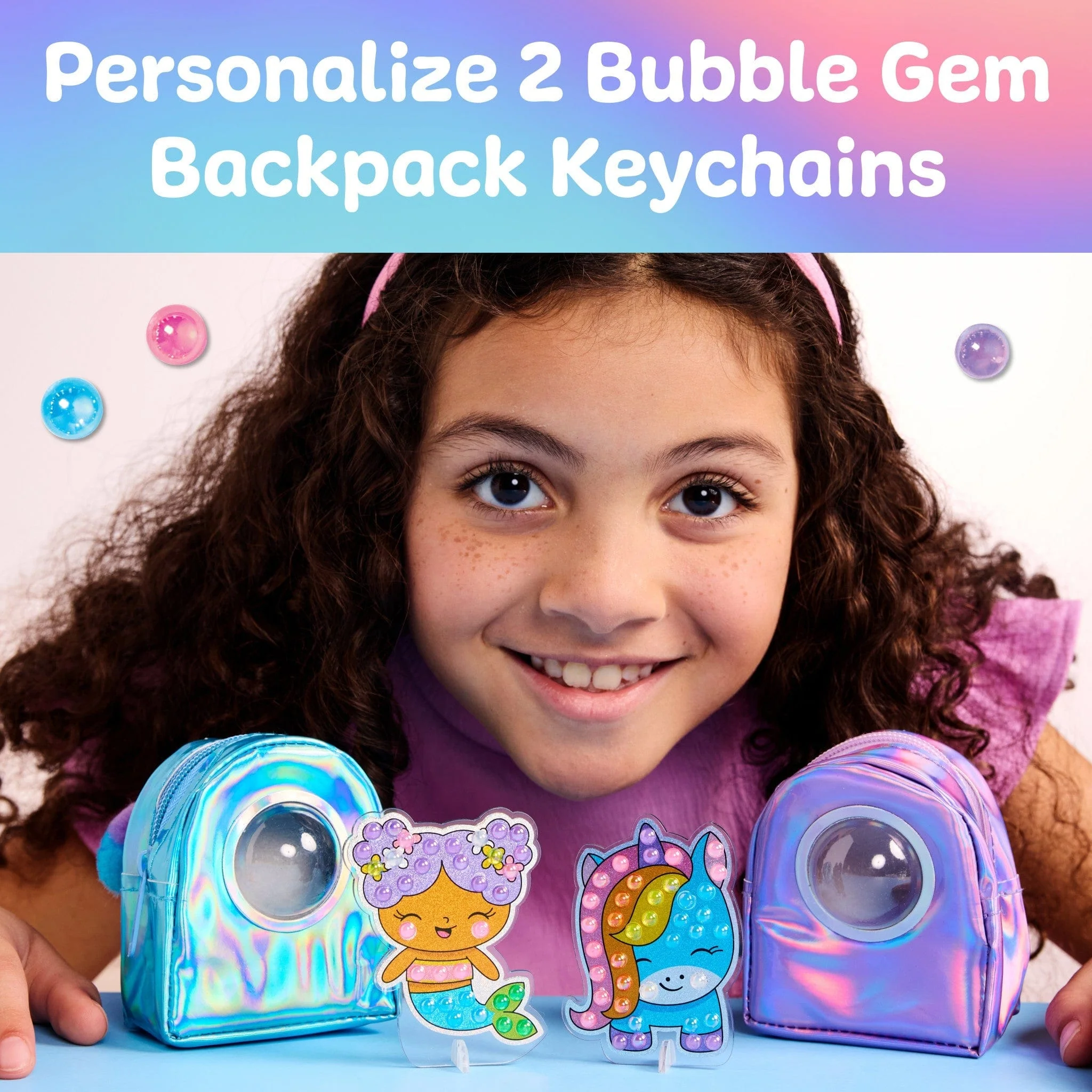 Bubble Gems™ Backpack Keychains - Image 2