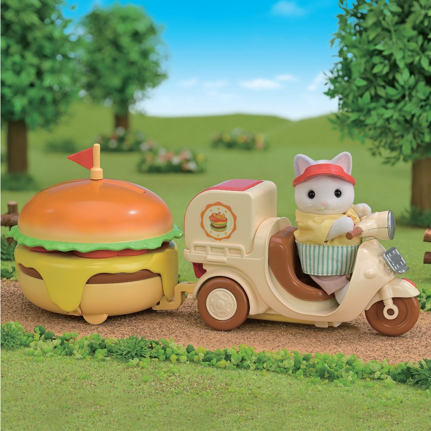 Calico Critters Hamburger Stand - Image 3