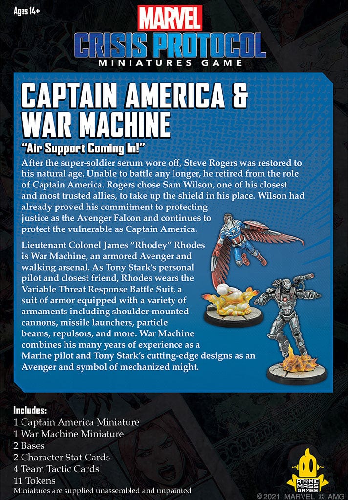 Marvel: Crisis Protocol - Captain America & War Machine - Image 7