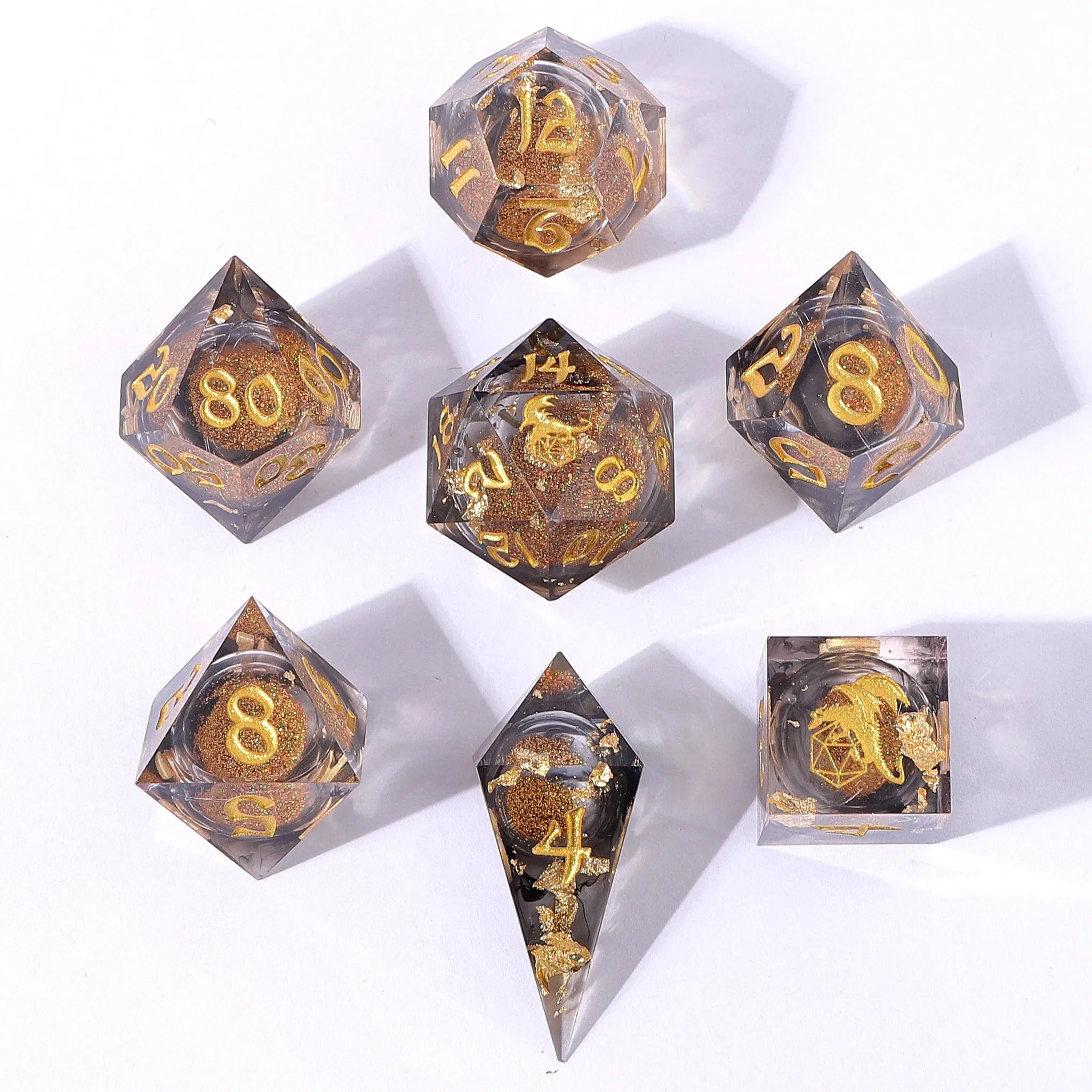 Captured Magic Hand Sanded Sharp Edge Resin - Oil Money