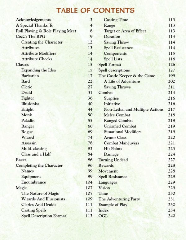 Castles & Crusades Players Handbook - Image 2