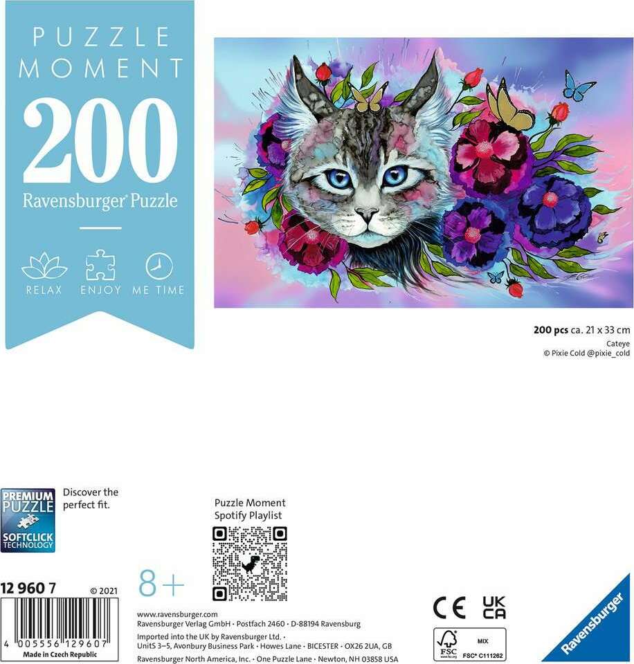 Puzzle Moment: Cat Eye (200 pc Puzzle) - Image 2
