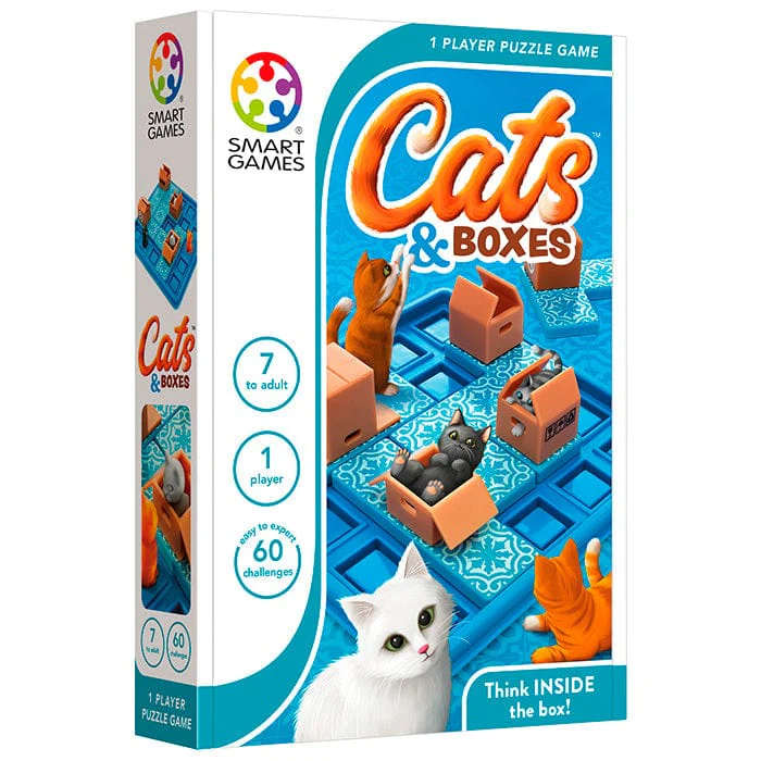 Cats & Boxes Puzzle Game