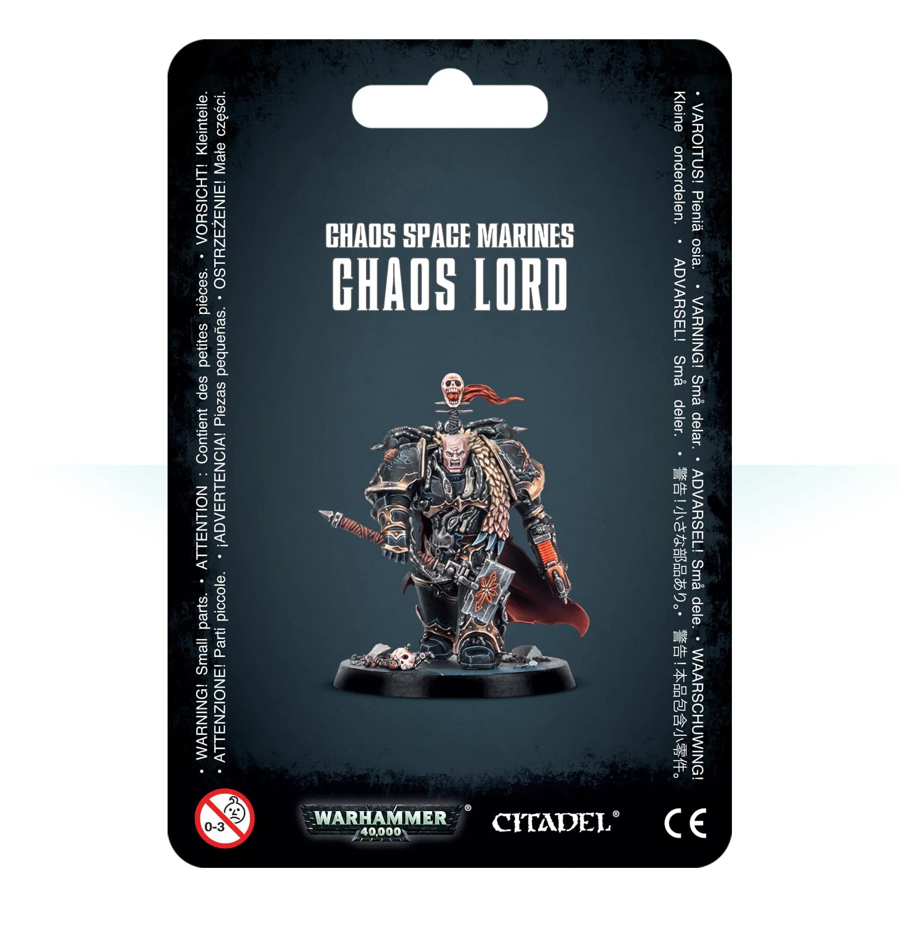 Chaos Space Marines: Chaos Lord in Terminator Armour