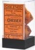 Vortex® Polyhedral Orange/black 7-Die Set - Image 4