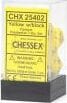 Opaque Polyhedral Yellow/black 7-Die Set - Image 4