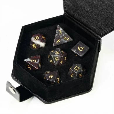 Chicken-Blood Stone - Gemstone Engraved with Gold - Image 5