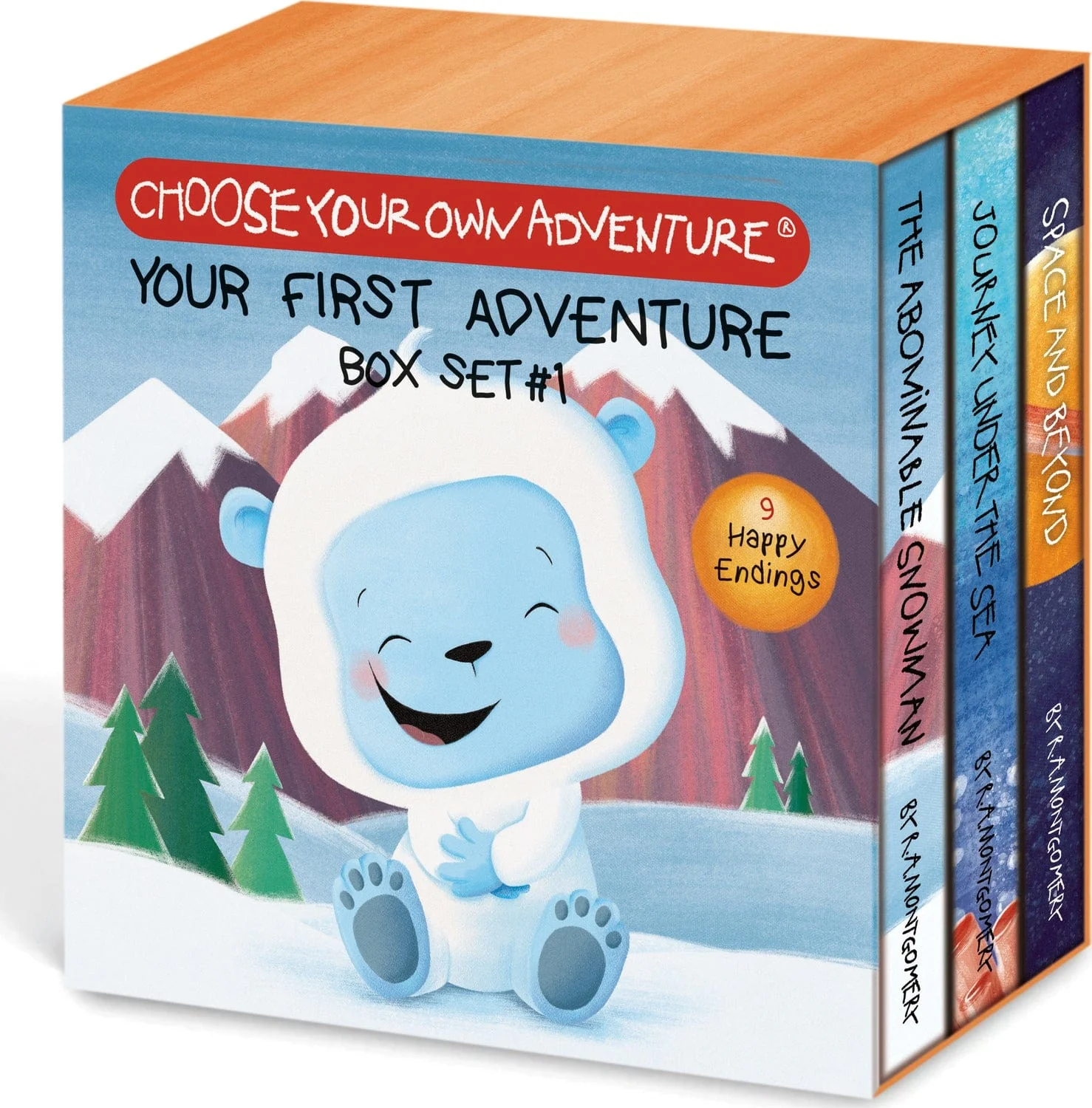 Choose Your Own Adventure 3-Book Board Book Boxed Set #1 (The Abominable Snowman, Journey Under the Sea, Space and Beyond) (Choose Your Own Adveture) - Image 2
