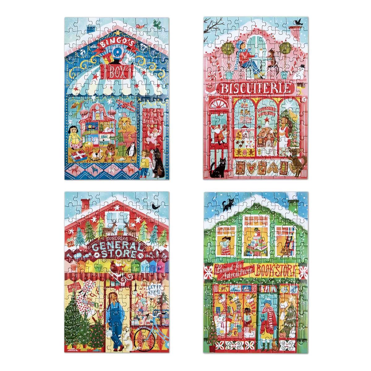 Christmas Market 100pc Puzz Asrt - Image 4