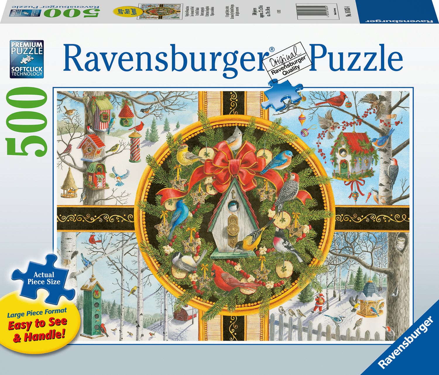 Christmas Songbirds - 500 Pieces Puzzle - Image 4