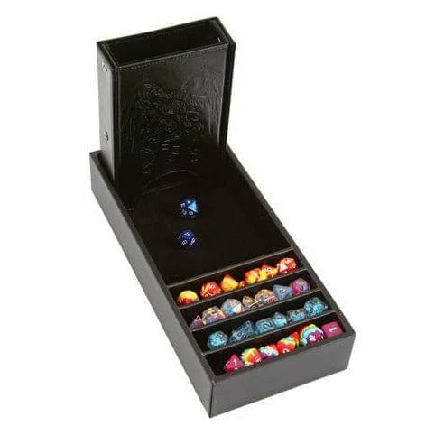 Citadel Dice Tower and Dice Tray - Black