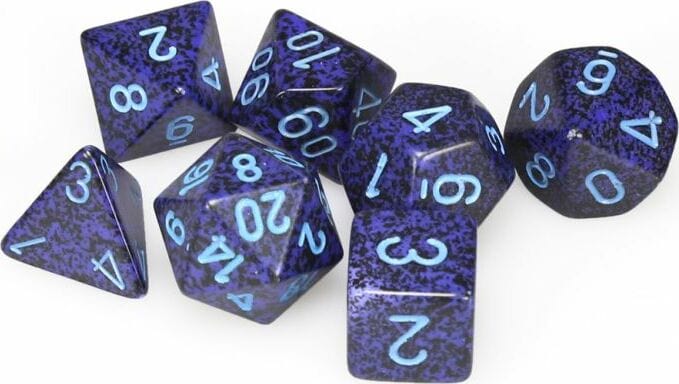 Speckled® Polyhedral Cobalt™ 7-Die Set - Image 3