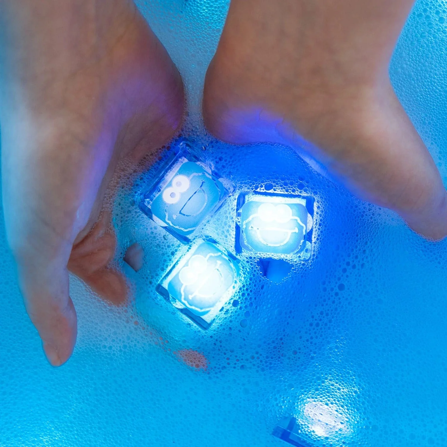 Cookie Monster - Sesame Street Light-Up Cubes - Image 5