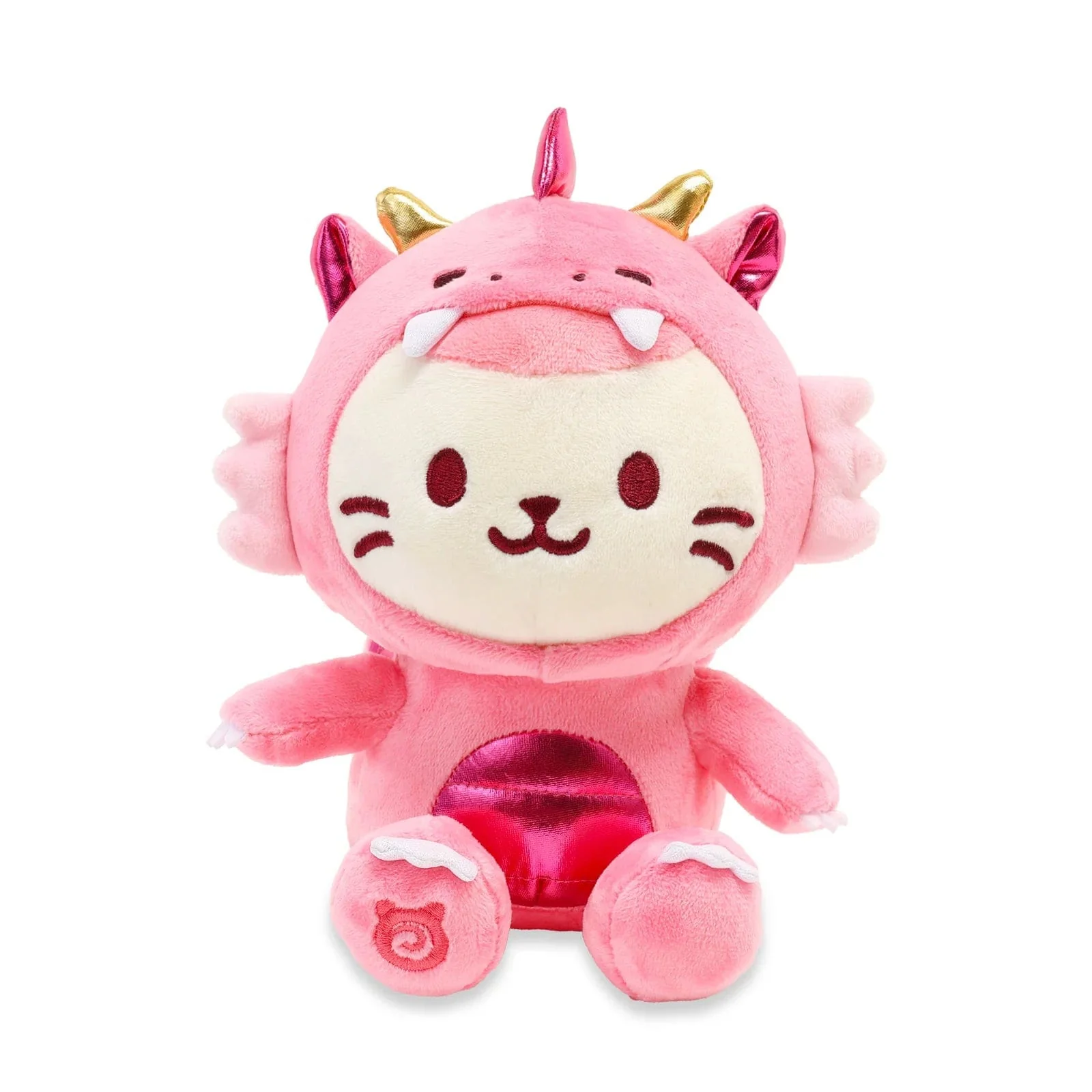 Pink Dragon Kittieroll Sitting (Medium) (Seasonal)