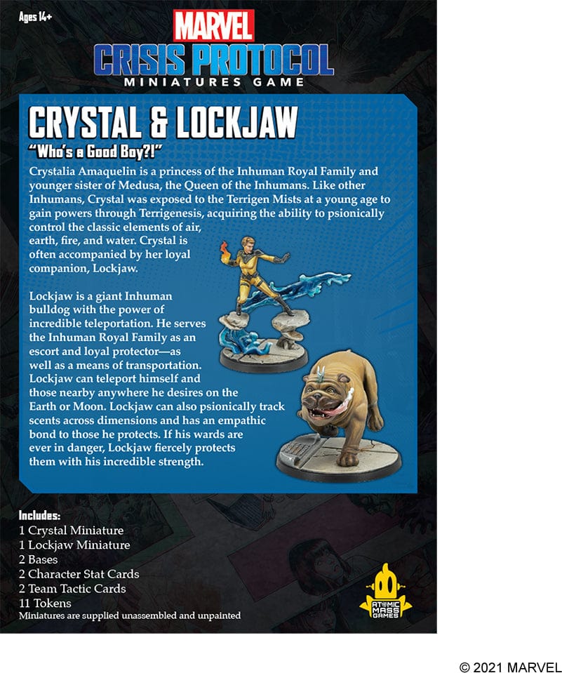 Marvel Crisis Protocol: Crystal and Lockjaw - Image 7