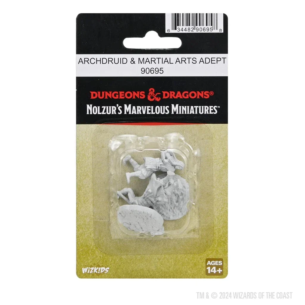 D&D Nolzur's Marvelous Miniatures: Archdruid & Martial Arts Adept - Image 3