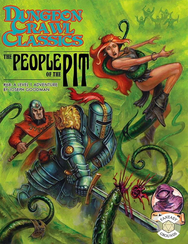Goodman Games Dungeon Crawl Classics #68 People of The Pit
