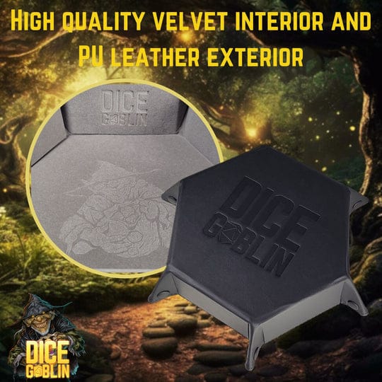 Dice Goblin Hexagon Snap Folding Dice Tray - Image 8
